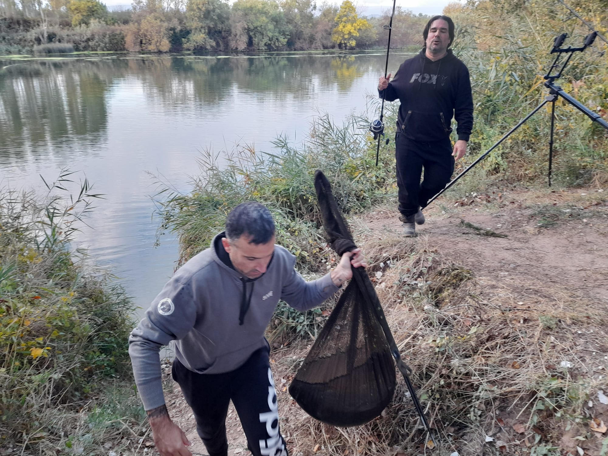 Se celebró la 2ª jornada de la fase final del Campeonato Navarro Grandes Peces 2025